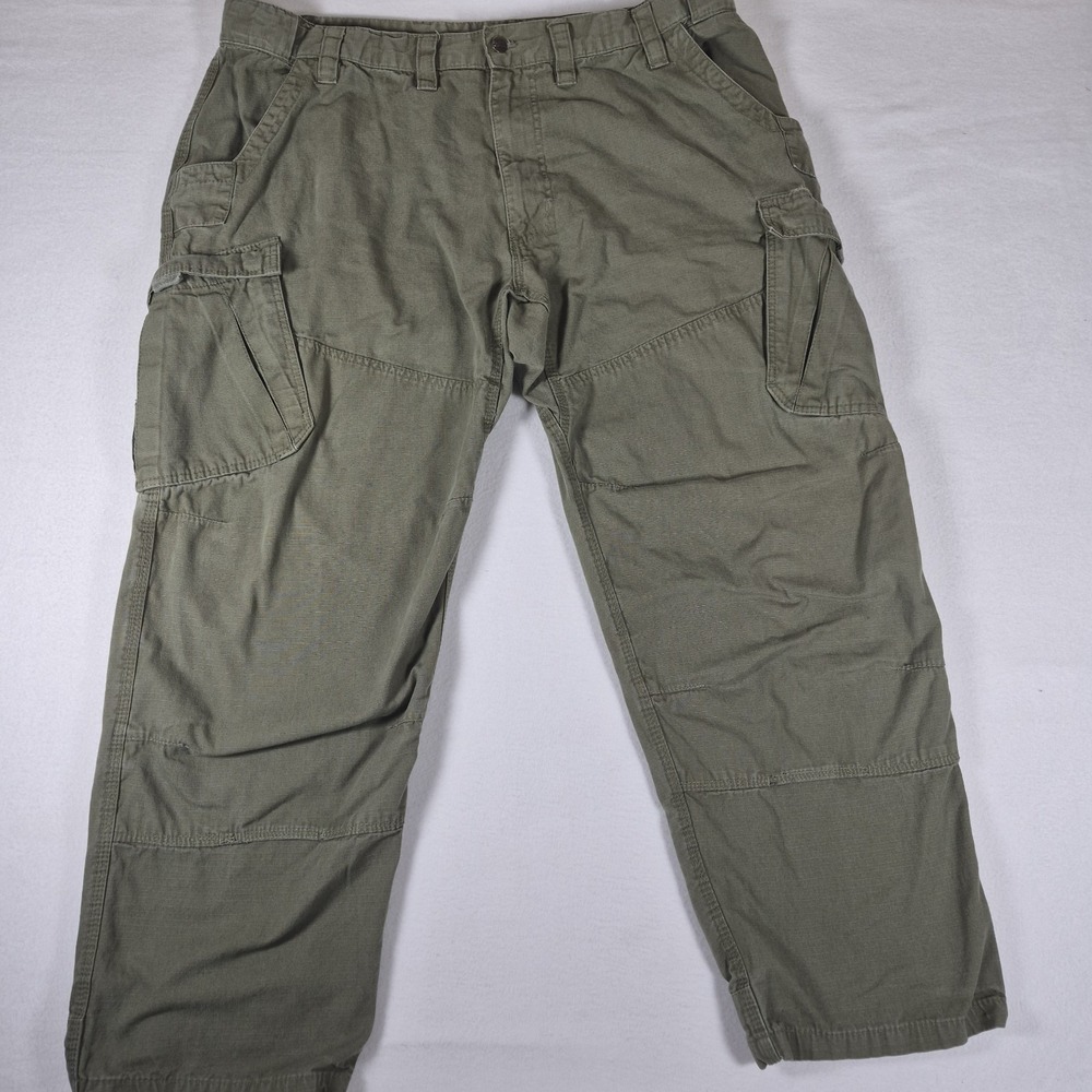 Guide Gear Cargo Pants Men's 46x32(Measured 44W) Double Knee Utility Work Wear